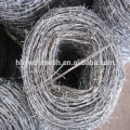 barato alambre de púas galvanizado alambre de púas de peso por metro precio alambre de púas